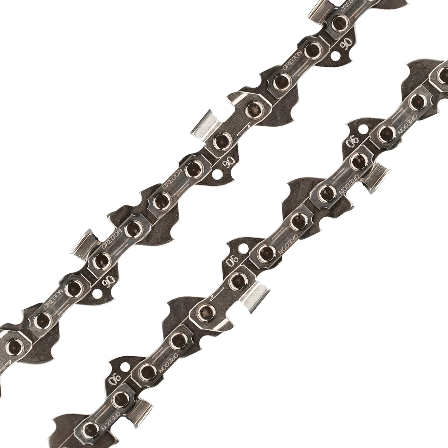 Lot de 3 Chaîne de Tronçonneuse Oregon 3/8" LP pour Guide de 40cm (16"), Jauge .043" (1,1mm), 56 Maillons - Chaîne de Rechange à Faible Rebond, Compatible Makita, Dewalt, Husqvarna, Sterwins et plus 3-pack