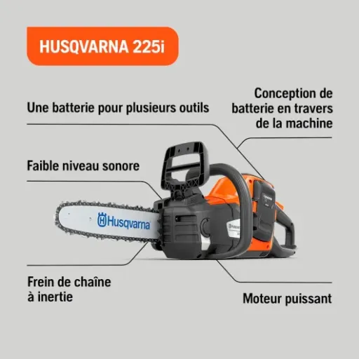 Test Husqvarna 225i : la tronçonneuse à batterie qui simplifie vraiment l’entretien du jardin