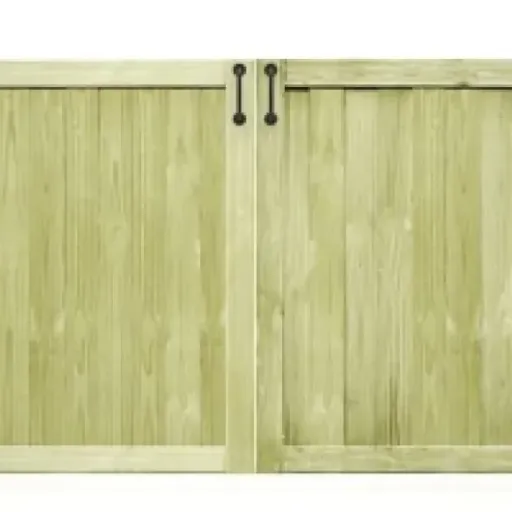 Test Portillon de Jardin Tomostar (lot de 2) : du bois pas cher qui fait le job, mais à bricoler