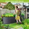 Test Ohuhu Bac à Plantes surélevé 240x60x45 : le grand bac métal qui fait le job pour un potager propre