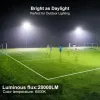 Test Projecteur LED 28000LM 200W HOPEDAMAI : un gros spot qui transforme la cour en stade