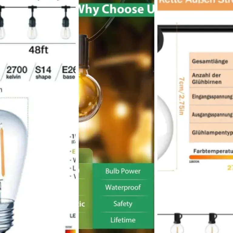 Les meilleurs guirlandes lumineuses extérieures : notre top 6 (2026)