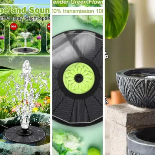 Comparatif des 9 meilleurs fontaines de jardin solaires (juin 2026)