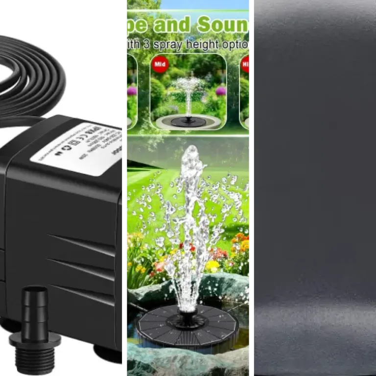 Notre sélection des 10 meilleurs pompes pour bassin de jardin (2026)