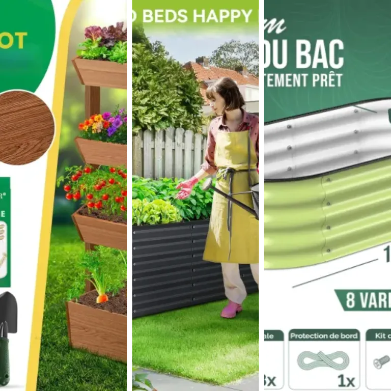 14 meilleurs carrés potagers surélevés : notre comparatif (2026)