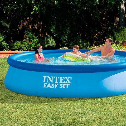 28142NP - Kit Piscine Easy Set Autoportante (ø) 3,96 x (h) 0,84m avec Epurateur à Cartouche 1,7m3/h 3,96 x 0,84 m Unique