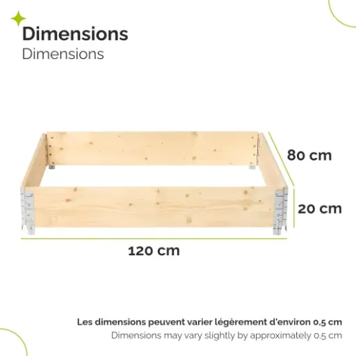 Test Garronda Potager surélevé 120x80 : du bois simple qui fait le job pour démarrer un vrai potager