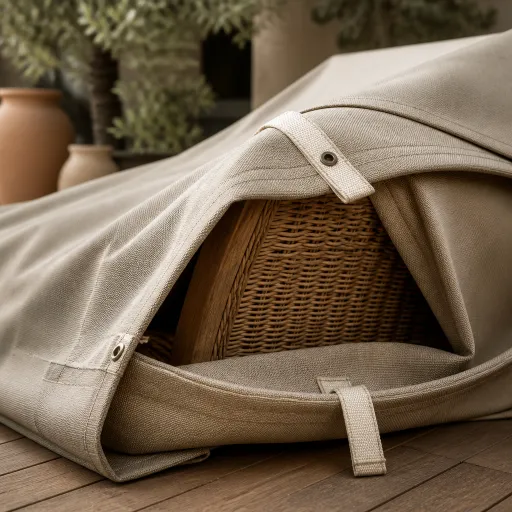 Bien choisir une housse pour bains de soleil : protection durable pour votre mobilier de jardin