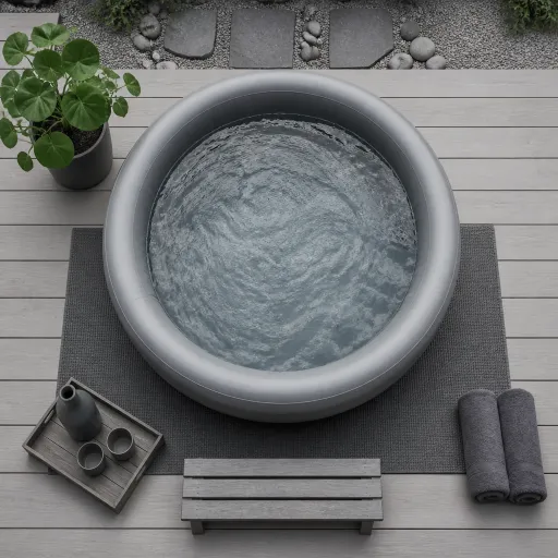 Aménager un coin bien être au jardin avec un spa Intex Sahara 6 places