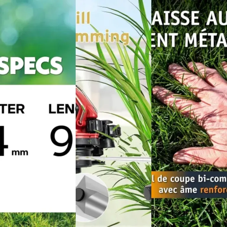 Les meilleurs fils débroussailleuse : notre top 5 (2026)