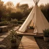 Aménager un tipi extérieur au jardin : guide pratique, sécurité et tendances