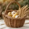 Choisir un panier en osier pour les courses : l’allié élégant du jardin au marché