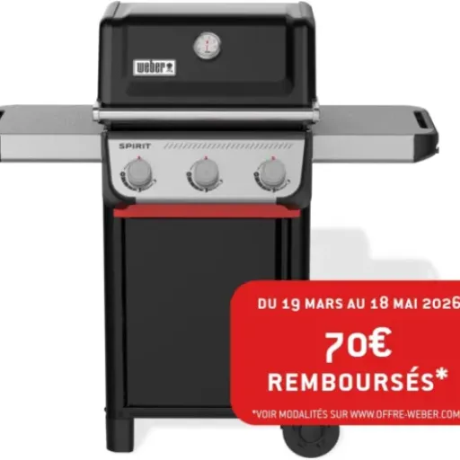 Test Weber Spirit E-310 : le barbecue à gaz sérieux pour ceux qui en ont marre du charbon
