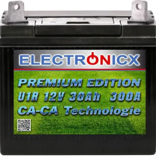 Test Electronicx 12V 30Ah U1R : la petite batterie AGM qui fait le job sur tracteur tondeuse