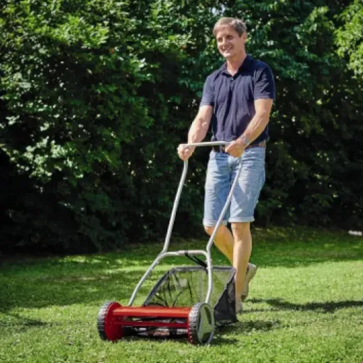 Test Einhell GC-HM 400 : la tondeuse manuelle pas chère qui fait le job (si on sait à quoi s’attendre)