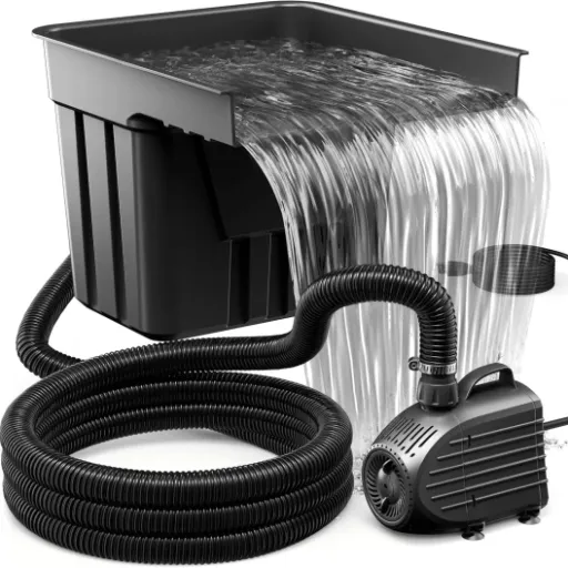Test Biling Cascade d'étang 4500 l/h : un kit complet qui fait le job sans chichis