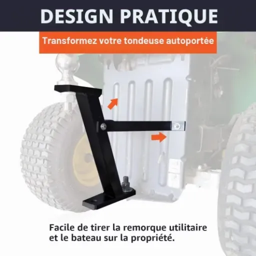 Test ELITEWILL Pro Hi Hitch : l’attelage qui transforme vraiment la tondeuse en petit tracteur utilitaire