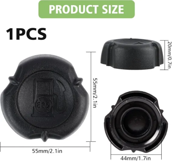 Bouchon de réservoir de carburant la pièce 692046, bouchon réservoir essence universel, bouchon essence tondeuse briggs and stratton compatible avec certains moteurs tondeuse et débroussailleuse