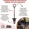 Test Bêche Professionnelle Multifonctions RootSlayer Venteo : la bêche qui ne rigole pas avec les racines