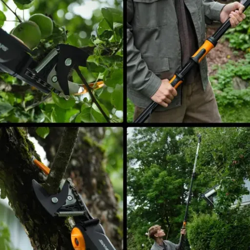 Test Fiskars X-series DualAction UPX96 : la perche qui simplifie vraiment la taille en hauteur