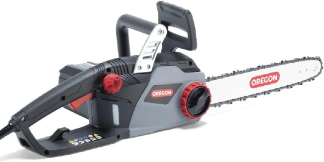 Tronçonneuse Électrique CS1400 2400W, Puissante Tronçonneuse Électrique avec Guide-Chaîne de 40 cm & Lot de 3 Chaînes de Tronçonneuse pour Guide-Chaîne de 16" (40cm), 56 Maillons d'Entraînement + Lot de 3 Chaînes de Tronçonneuse
