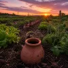 Oyas enterrés au potager : le système d'irrigation à poser une fois pour toute la saison