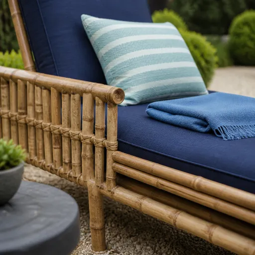 Transat en bambou : l’atout confort et naturel pour un jardin élégant